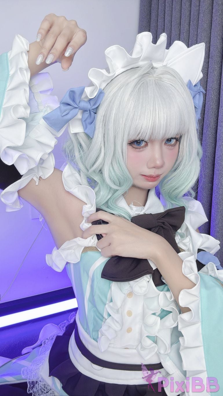 Cosplayer PoppaChan Mint Fantome PixiBB.COM 046