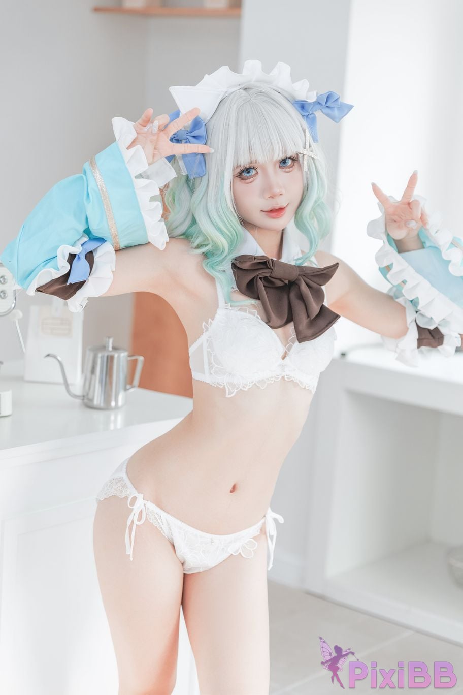 Cosplayer PoppaChan Mint Fantome PixiBB.COM 055