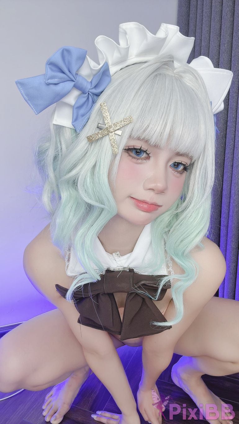 Cosplayer PoppaChan Mint Fantome PixiBB.COM 064