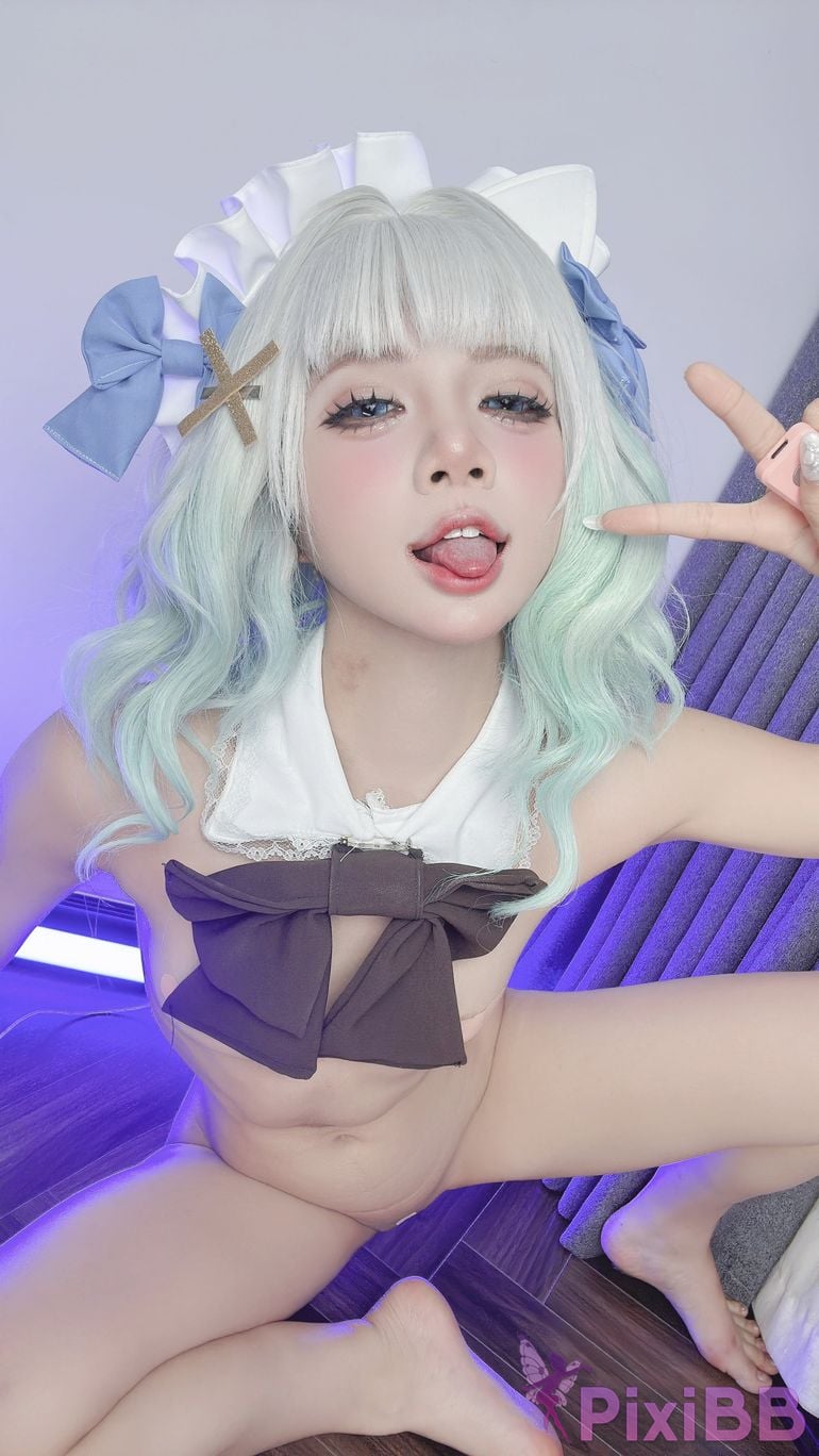 Cosplayer PoppaChan Mint Fantome PixiBB.COM 070
