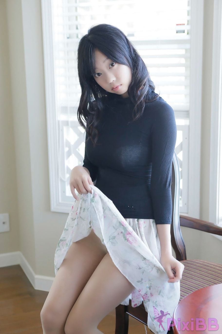 Japanese Idol Hikaru Aoyama Ill give you my eye light of youth line communications a PixiBB.COM 014