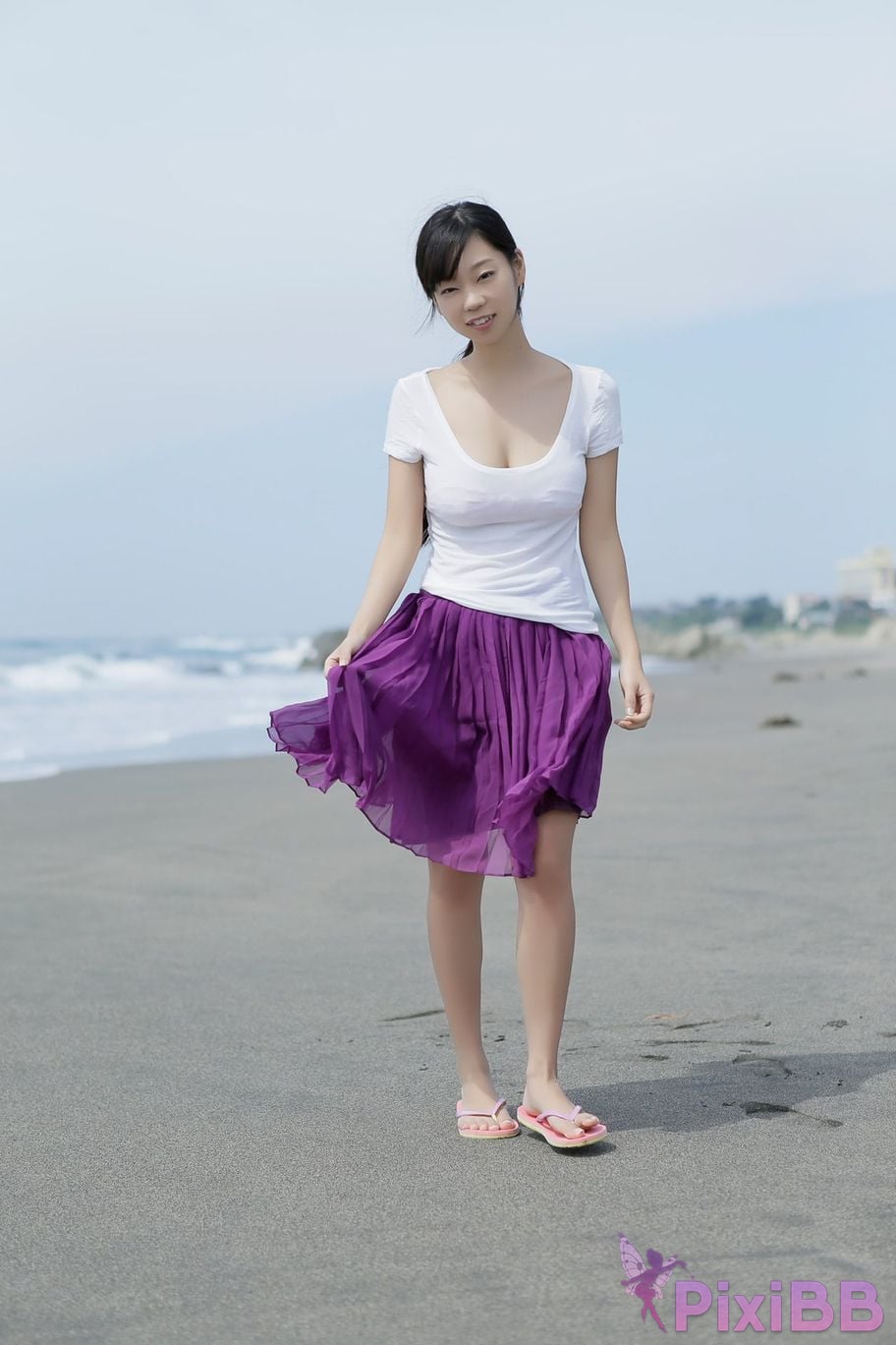 Japanese Idol Hikaru Aoyama Ill give you my eye light of youth line communications a PixiBB.COM 058
