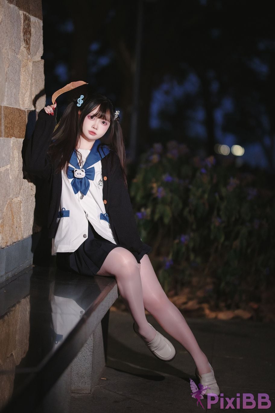 Cosplayer Lausanne w Yi Zi Sangzi double ponytail jk PixiBB.COM 018