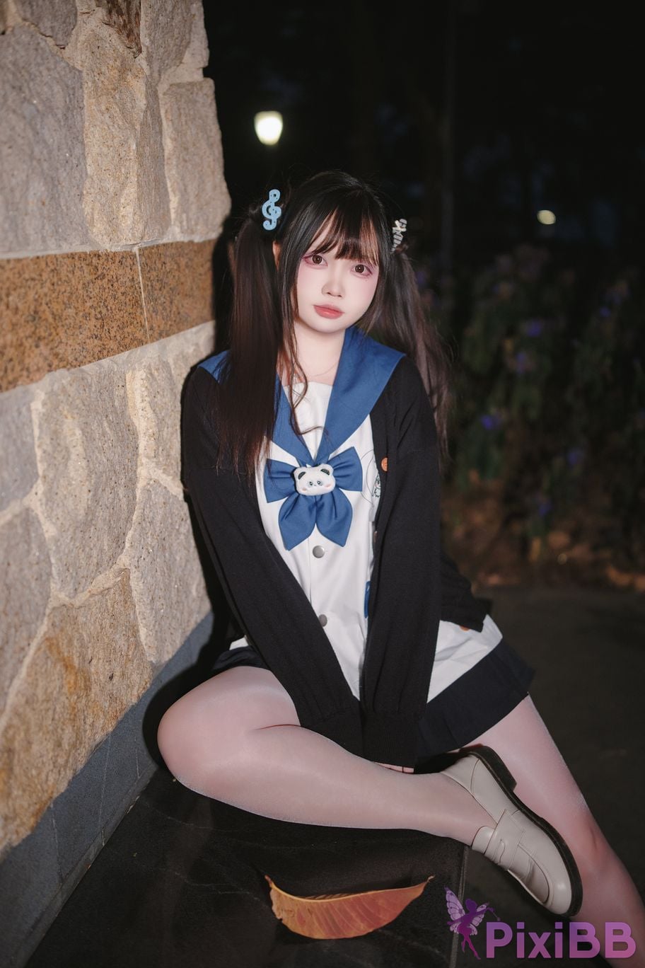 Cosplayer Lausanne w Yi Zi Sangzi double ponytail jk PixiBB.COM 019