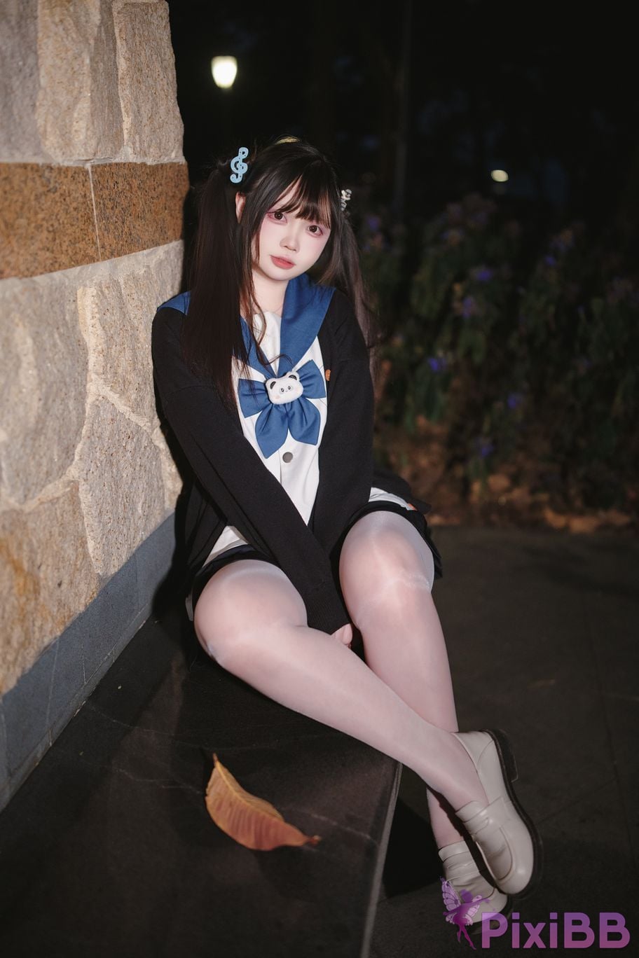 Cosplayer Lausanne w Yi Zi Sangzi double ponytail jk PixiBB.COM 020