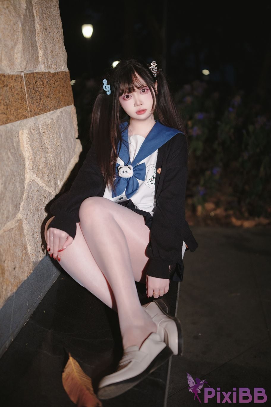 Cosplayer Lausanne w Yi Zi Sangzi double ponytail jk PixiBB.COM 021