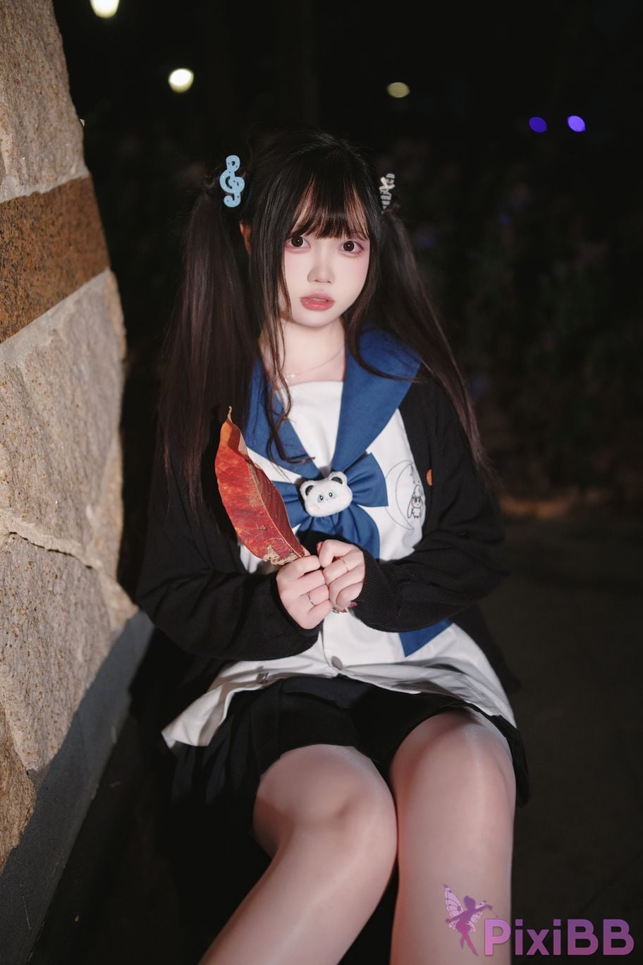 Cosplayer Lausanne w Yi Zi Sangzi double ponytail jk PixiBB.COM 026