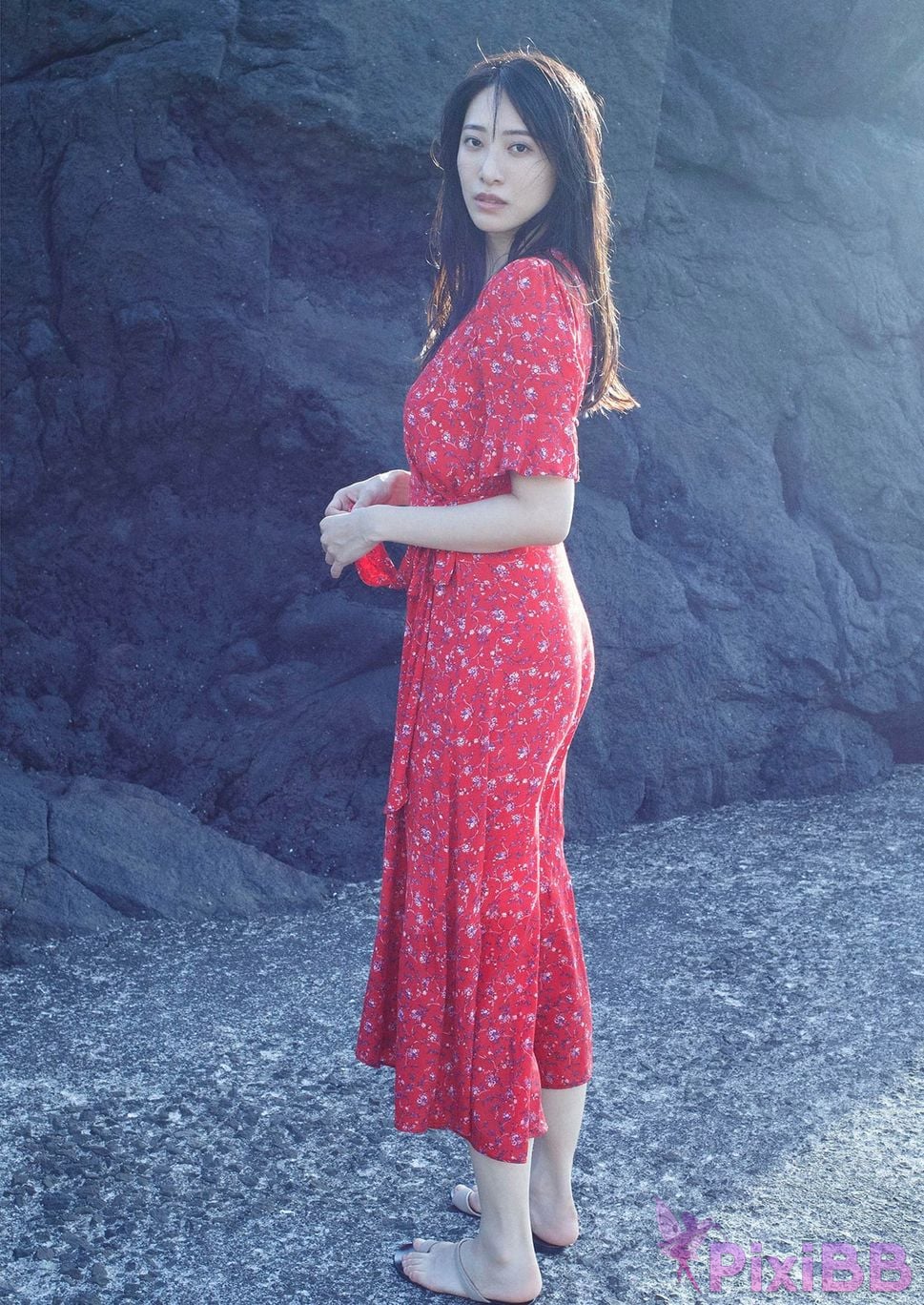 Japanese Idol Someya Yuka Some valleys are fragrant digital photo book red album island of passion PixiBB.COM 025
