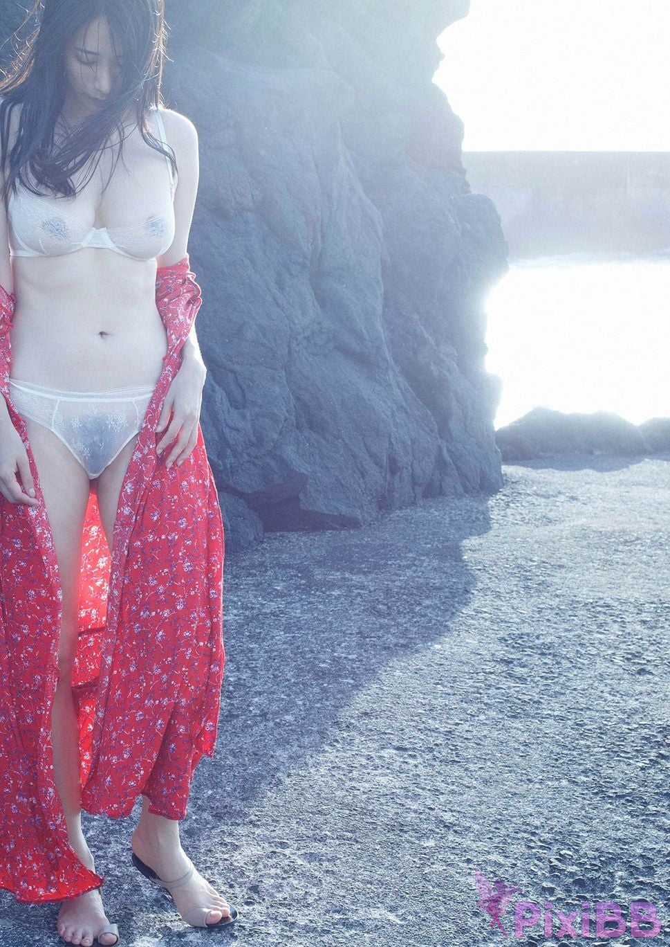 Japanese Idol Someya Yuka Some valleys are fragrant digital photo book red album island of passion PixiBB.COM 027
