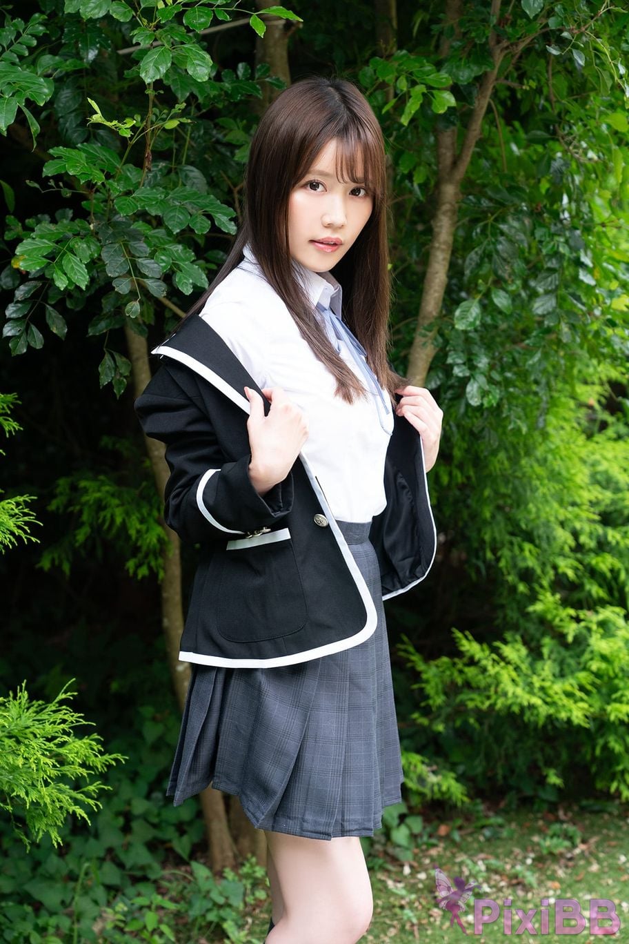 Japanese Idol Yuka Kohinata Asa Gei Secret digital photo book Vol.1 Overwhelming girlfriend sister blazer special PixiBB.COM 014