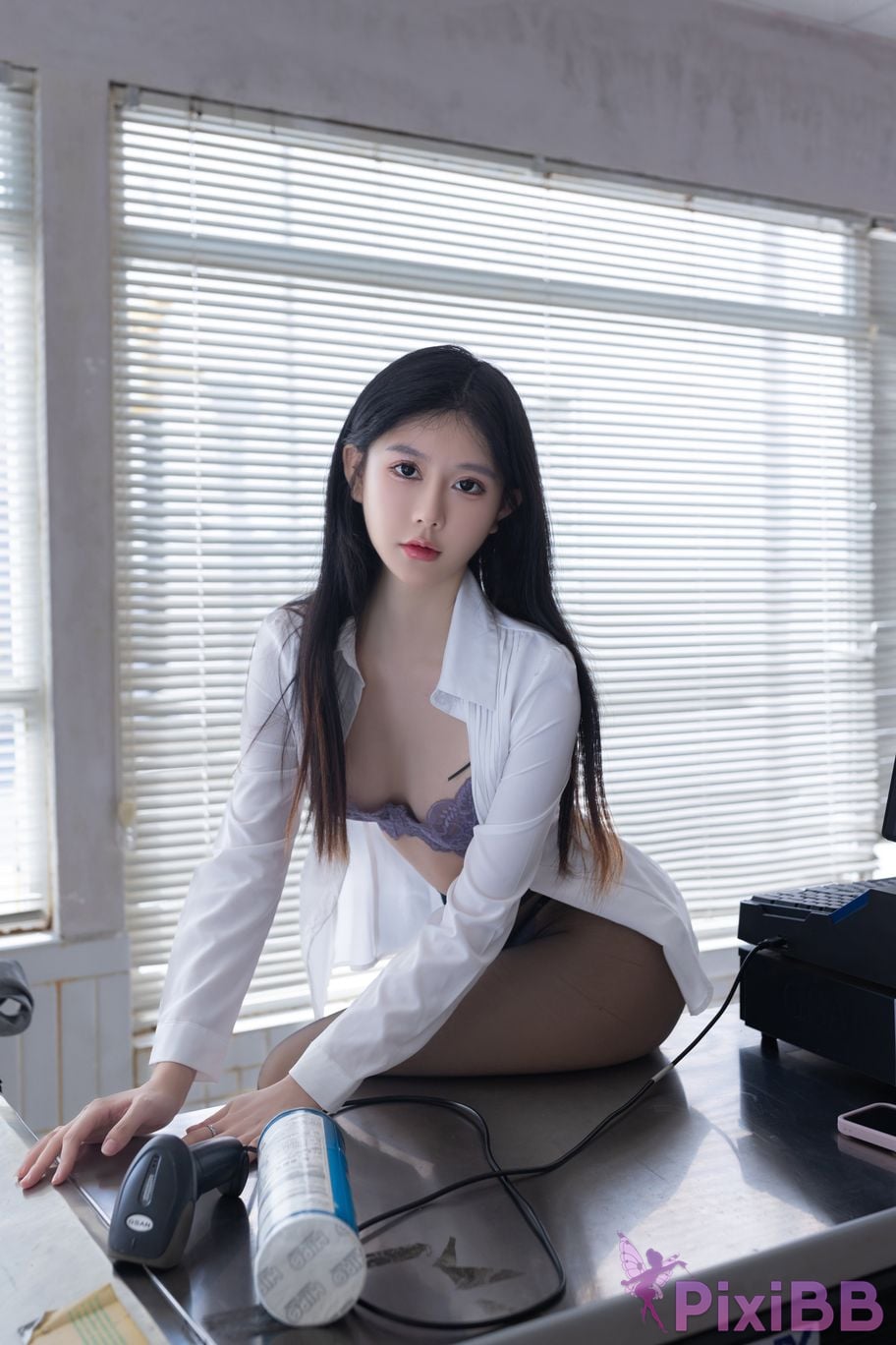 No watermark for in app purchases Xie Xiaoan XIUREN model Convenient store new star PixiBB.COM 054