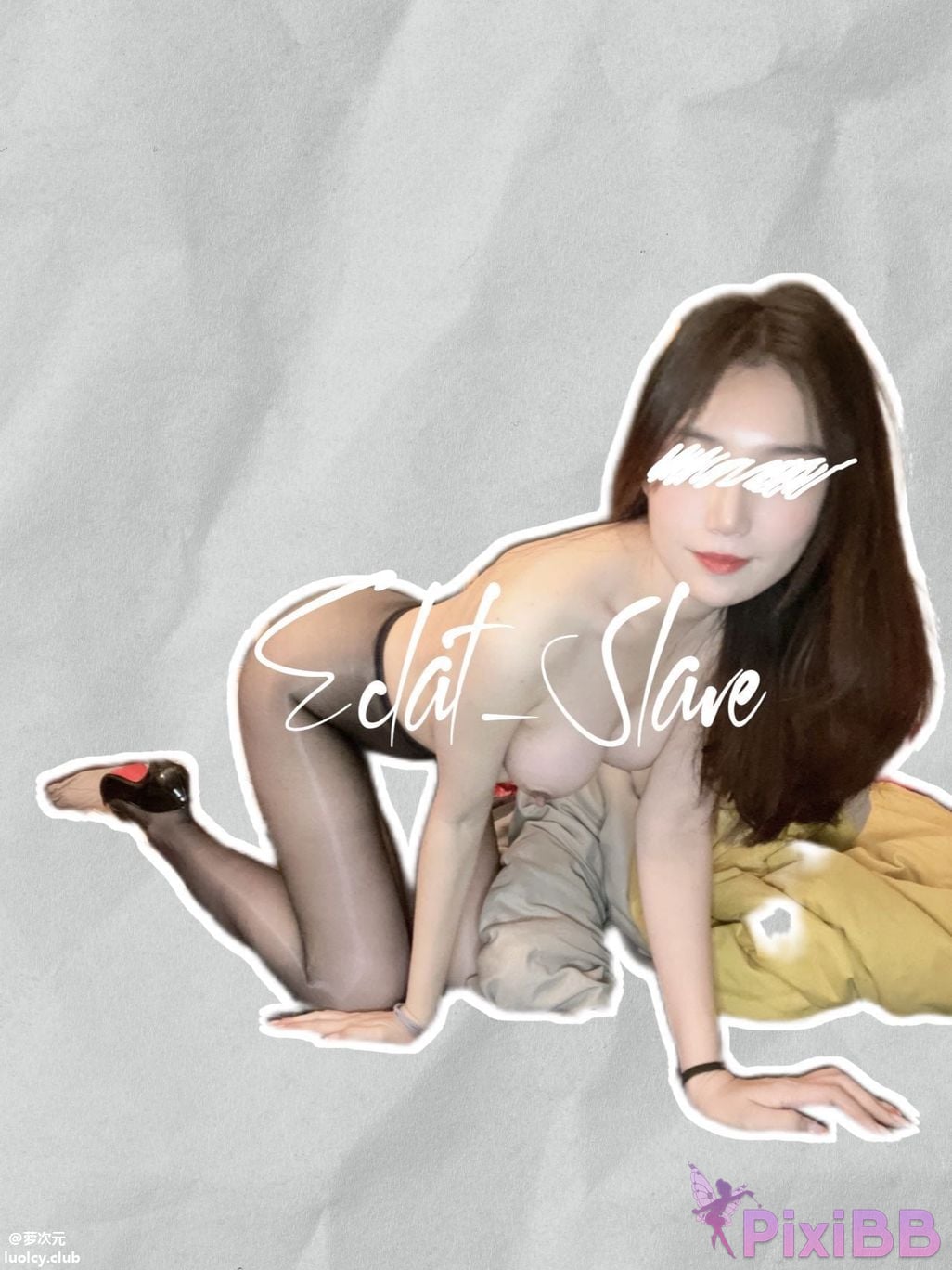 OtherXXX Eclat slave Silk Foot Royal Sister Contrast Welfare Girl Private photo collection PixiBB.COM 191