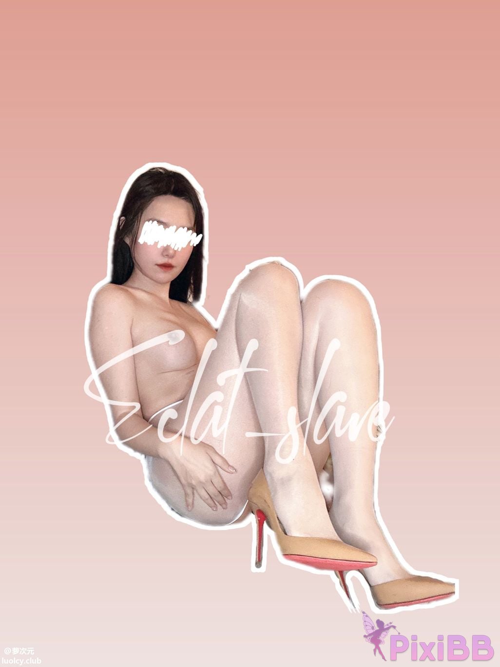 OtherXXX Eclat slave Silk Foot Royal Sister Contrast Welfare Girl Private photo collection PixiBB.COM 234