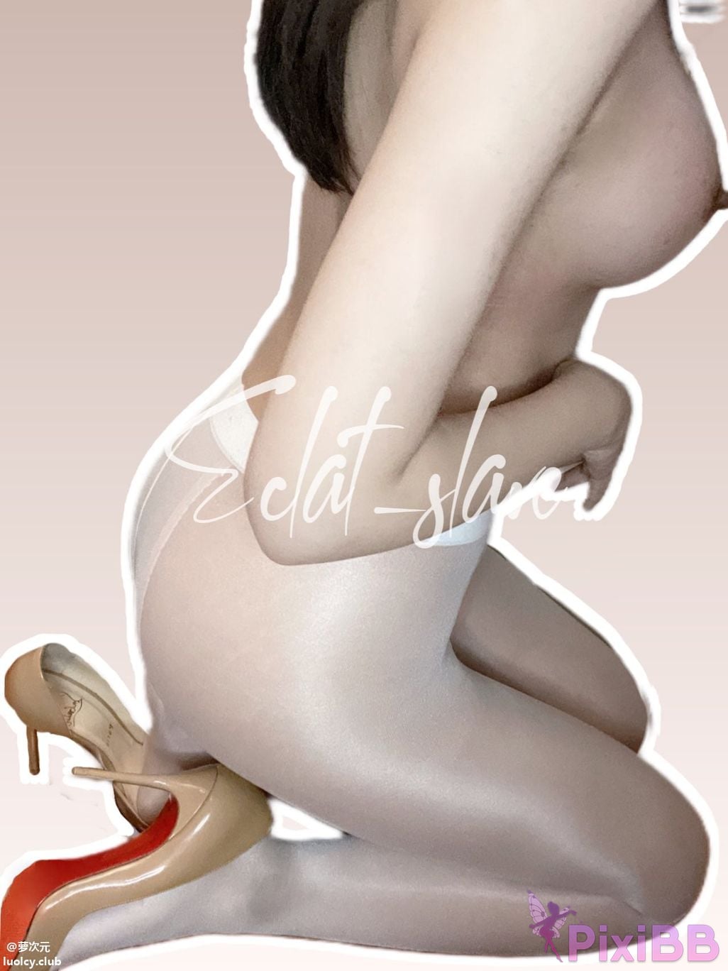 OtherXXX Eclat slave Silk Foot Royal Sister Contrast Welfare Girl Private photo collection PixiBB.COM 236