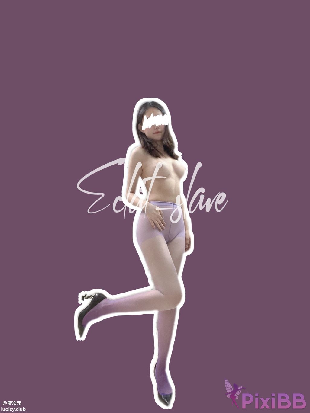 OtherXXX Eclat slave Silk Foot Royal Sister Contrast Welfare Girl Private photo collection PixiBB.COM 284