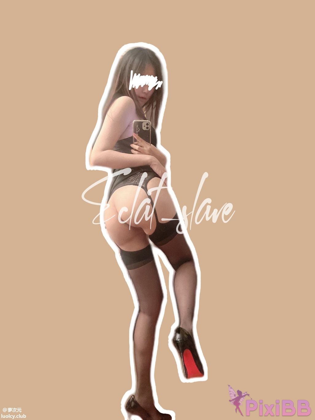 OtherXXX Eclat slave Silk Foot Royal Sister Contrast Welfare Girl Private photo collection PixiBB.COM 307