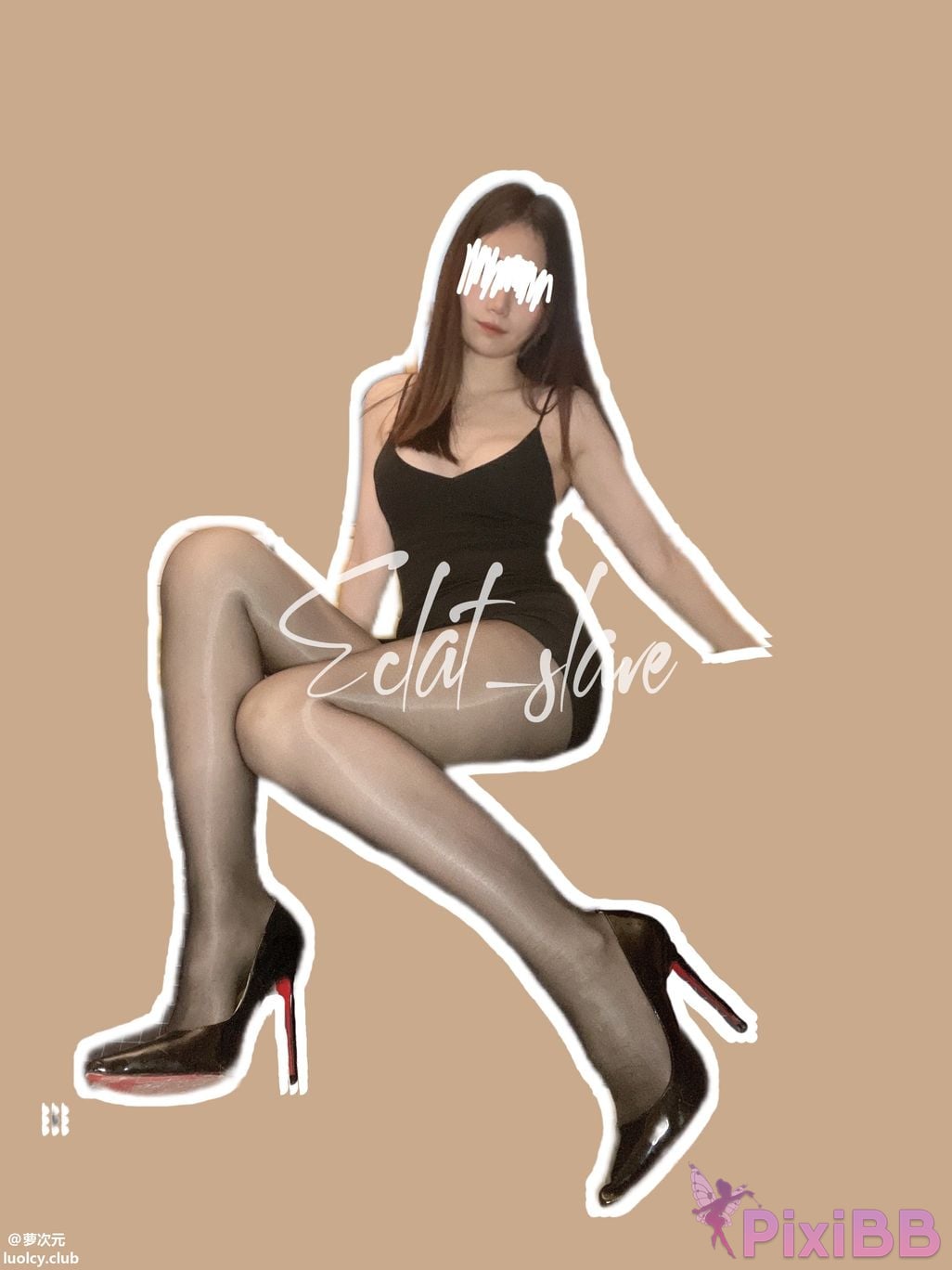 OtherXXX Eclat slave Silk Foot Royal Sister Contrast Welfare Girl Private photo collection PixiBB.COM 310