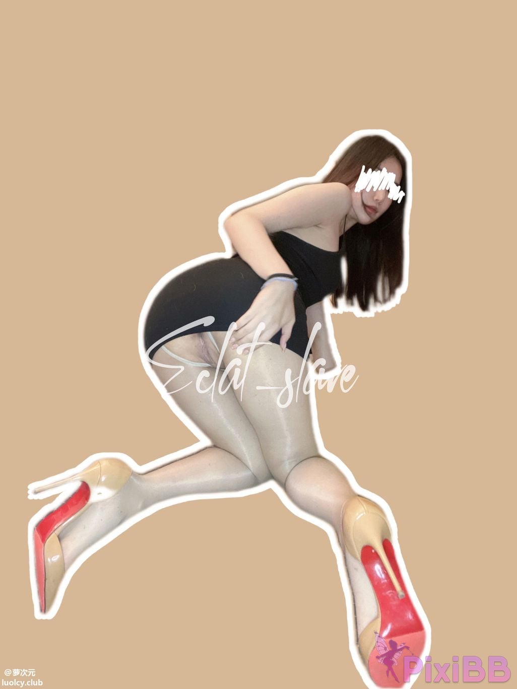 OtherXXX Eclat slave Silk Foot Royal Sister Contrast Welfare Girl Private photo collection PixiBB.COM 321