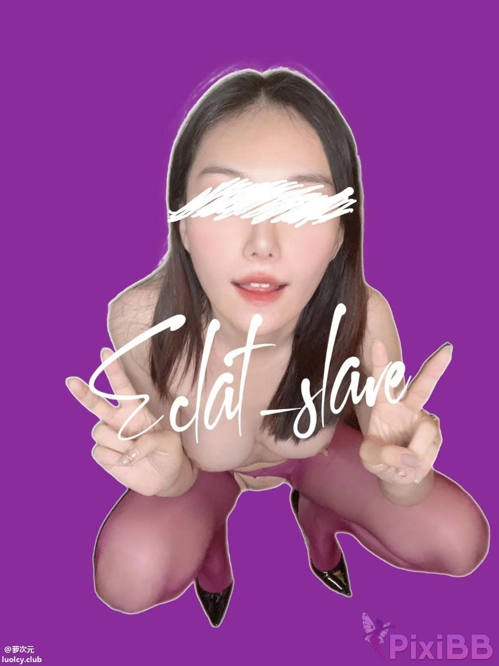 OtherXXX Eclat slave Silk Foot Royal Sister Contrast Welfare Girl Private photo collection PixiBB.COM 326