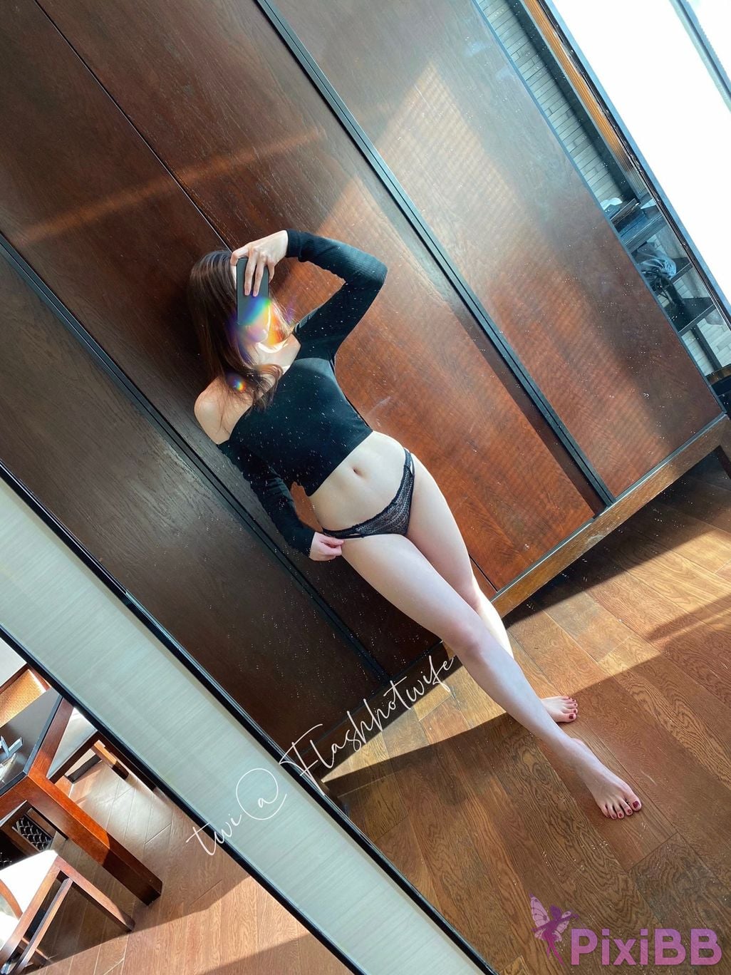 OtherXXX Flashhotwife Master Shan Married woman exposed 3P Field battle The best goddess contrast PixiBB.COM 142