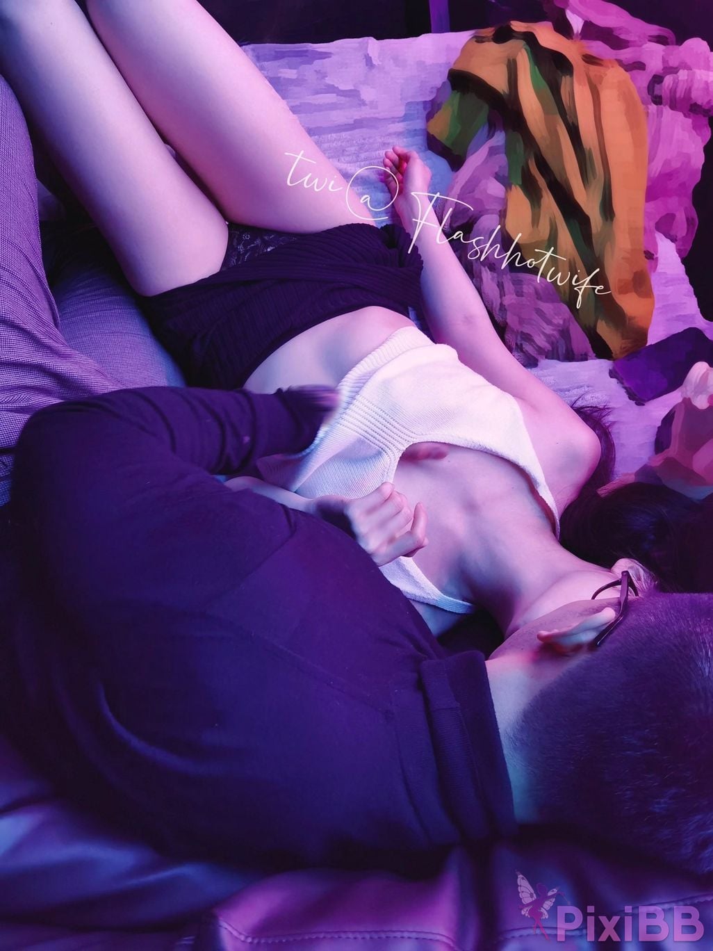 OtherXXX Flashhotwife Master Shan Married woman exposed 3P Field battle The best goddess contrast PixiBB.COM 261