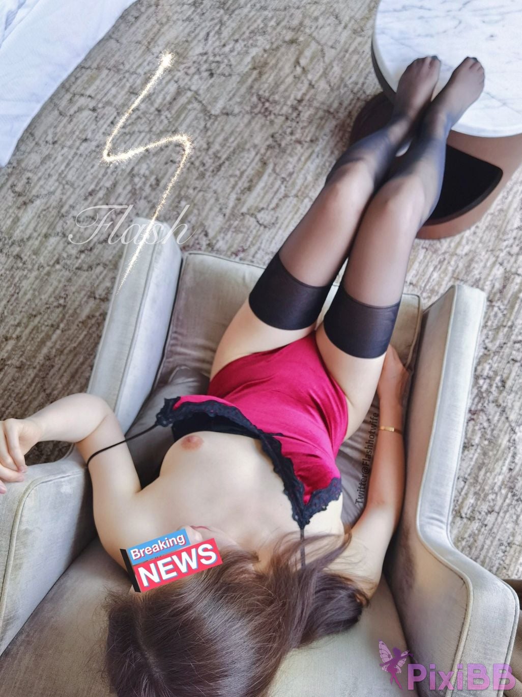 OtherXXX Flashhotwife Master Shan Married woman exposed 3P Field battle The best goddess contrast PixiBB.COM 467