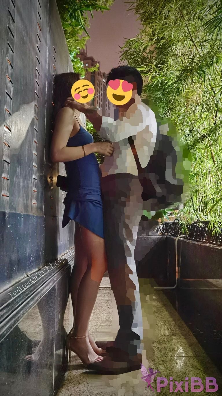 OtherXXX Flashhotwife Master Shan Married woman exposed 3P Field battle The best goddess contrast PixiBB.COM 478