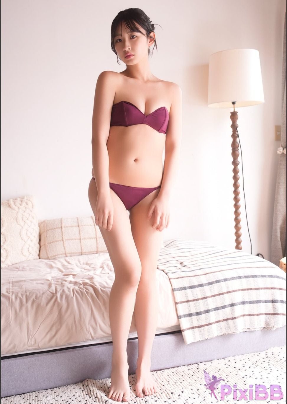 Japanese Idol Hinata Matsumoto First Morning BOMB Digital Photo Collection PixiBB.COM 029