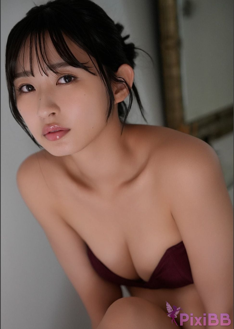 Japanese Idol Hinata Matsumoto First Morning BOMB Digital Photo Collection PixiBB.COM 035