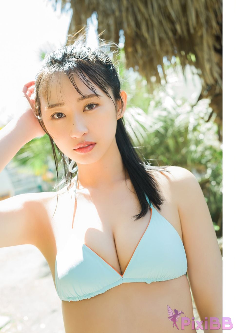 Japanese Idol Hinata Matsumoto Digital exclusive YJ PHOTO BOOK Photo book Whether you sleep or wake up... PixiBB.COM 020