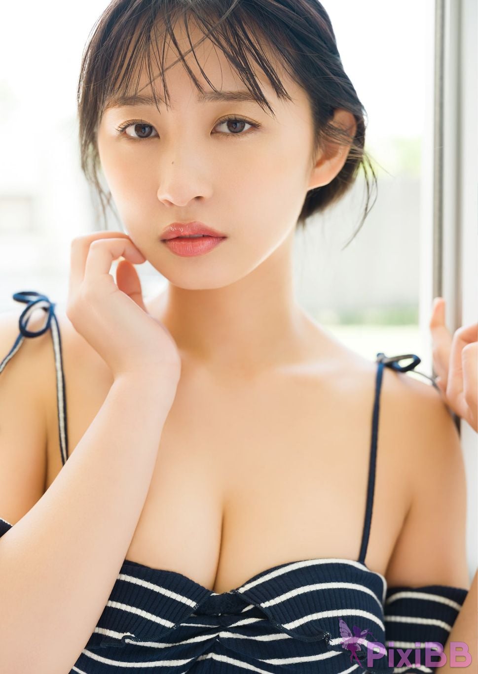 Japanese Idol Hinata Matsumoto Digital exclusive YJ PHOTO BOOK Photo book Whether you sleep or wake up... PixiBB.COM 032