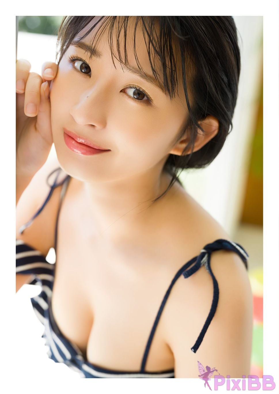 Japanese Idol Hinata Matsumoto Digital exclusive YJ PHOTO BOOK Photo book Whether you sleep or wake up... PixiBB.COM 036