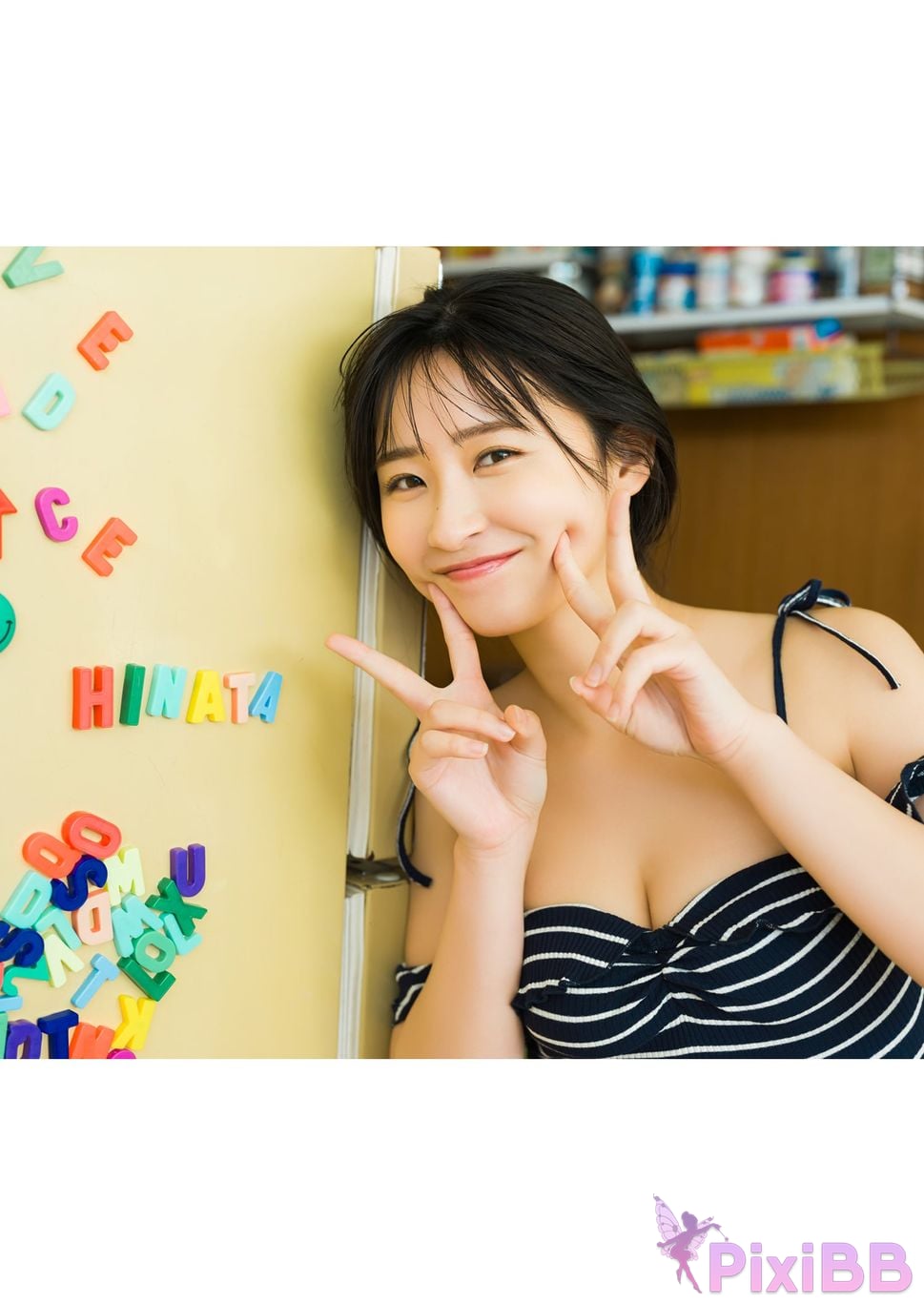 Japanese Idol Hinata Matsumoto Digital exclusive YJ PHOTO BOOK Photo book Whether you sleep or wake up... PixiBB.COM 041