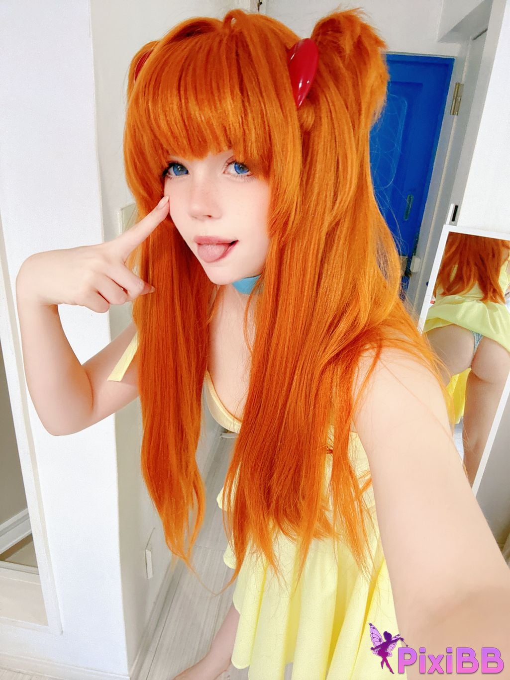 Caticornplay Asuka Yellow Dress PixiBB.COM 26