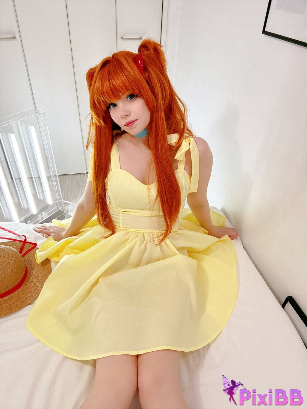 Caticornplay Asuka Yellow Dress PixiBB.COM 29