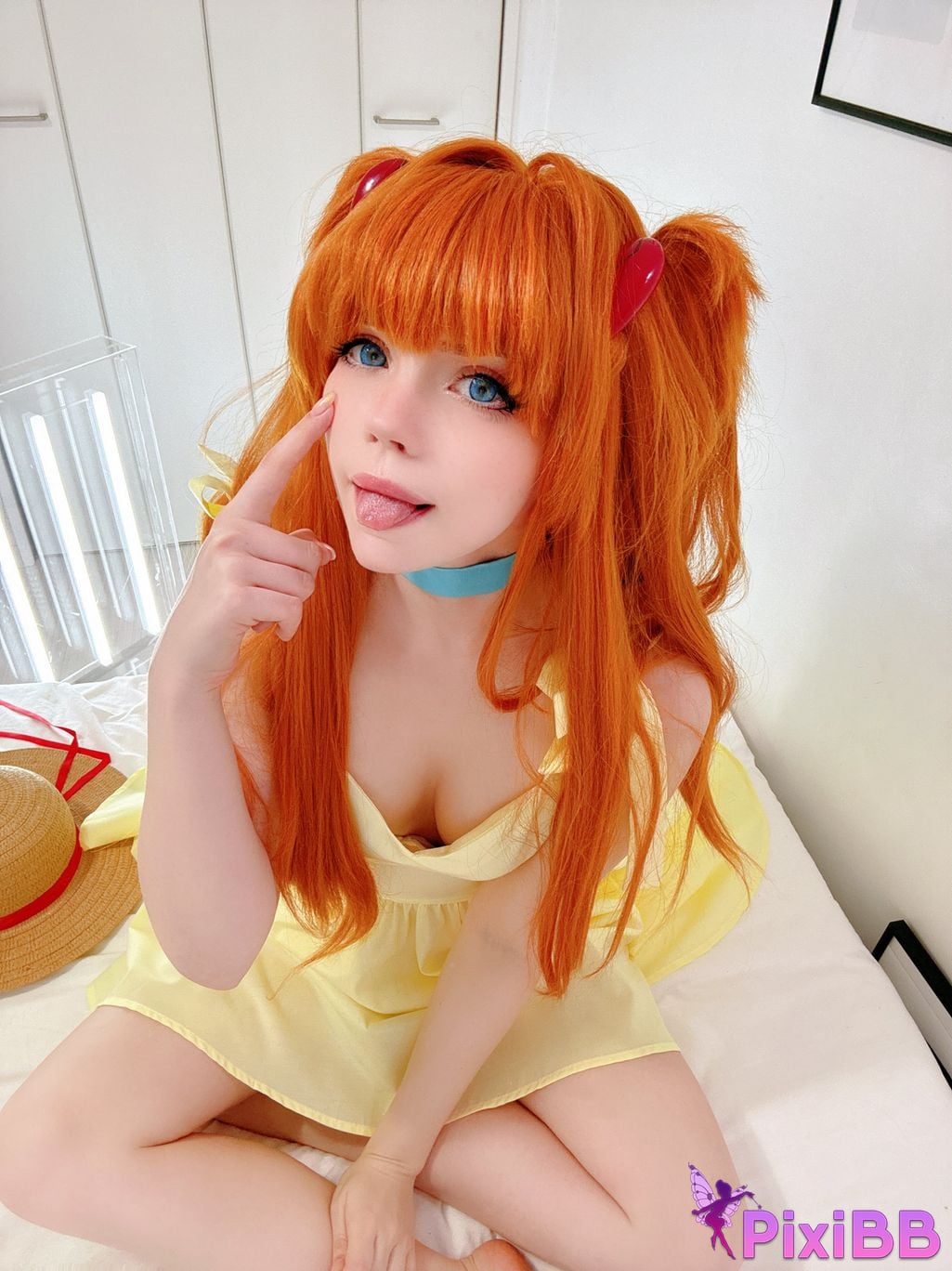 Caticornplay Asuka Yellow Dress PixiBB.COM 30