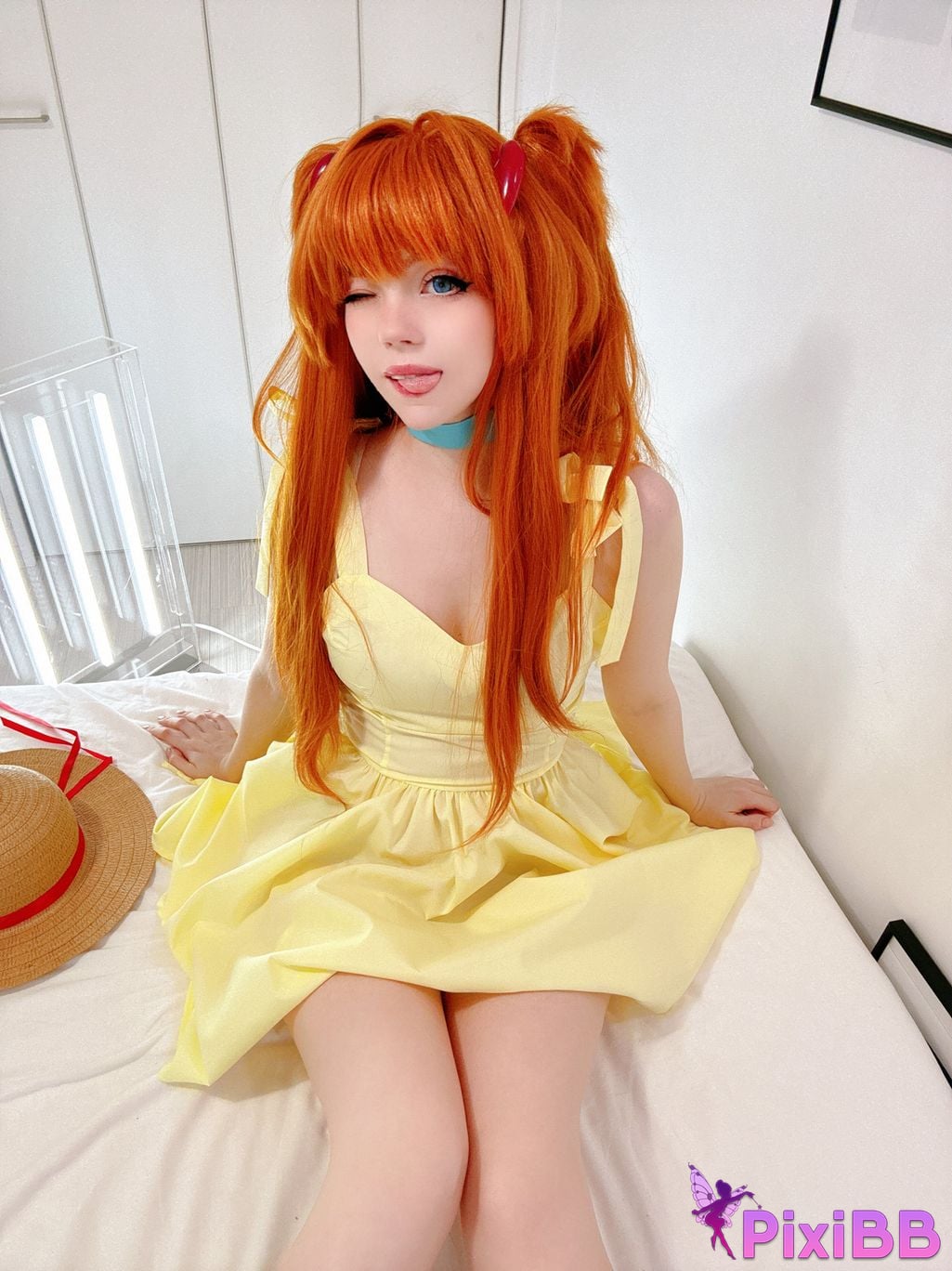 Caticornplay Asuka Yellow Dress PixiBB.COM 31
