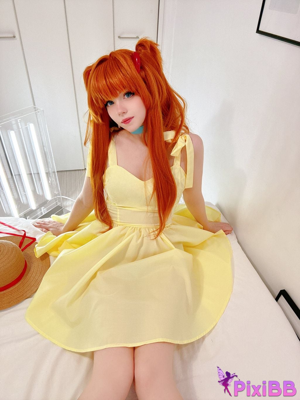 Caticornplay Asuka Yellow Dress PixiBB.COM 32