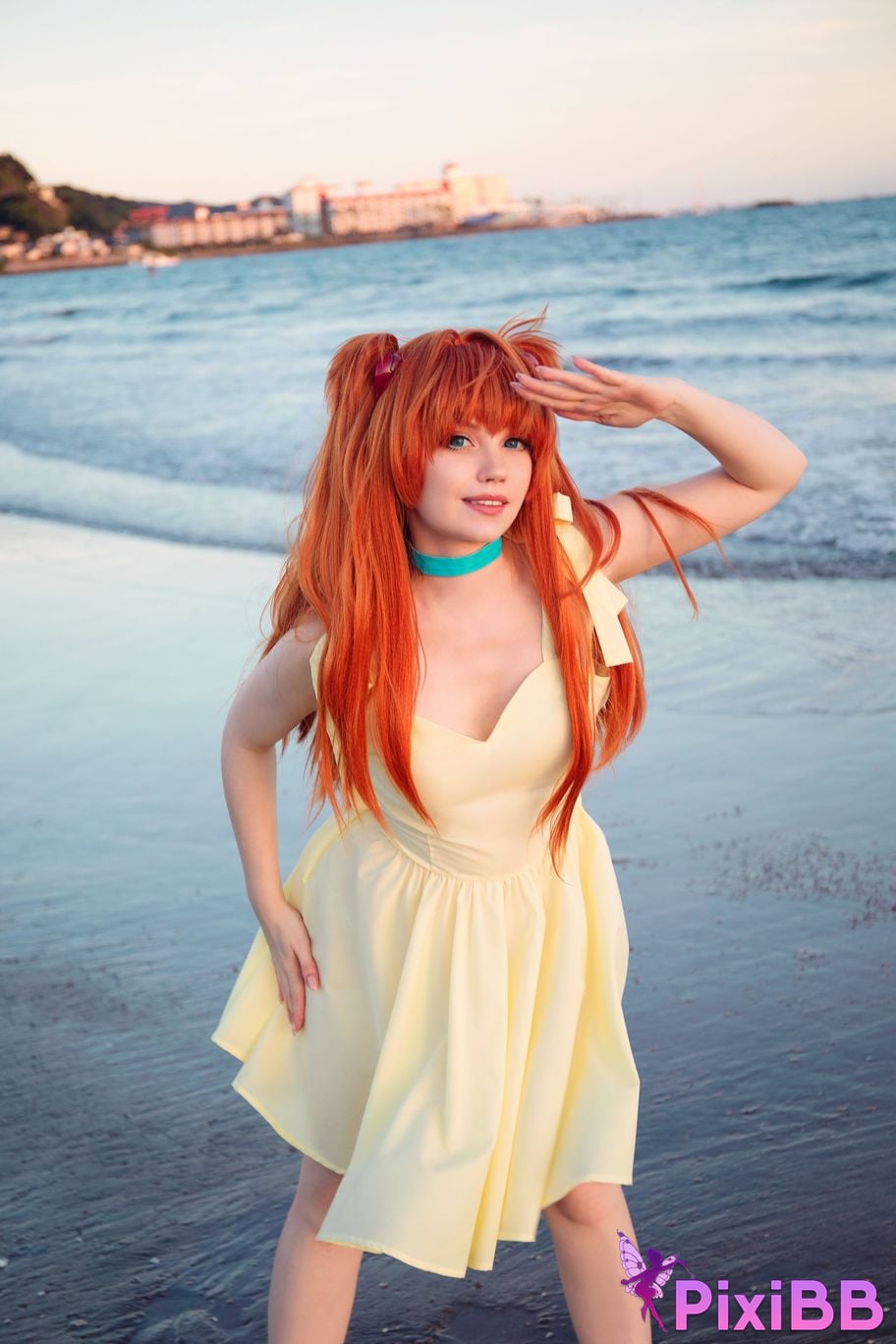 Caticornplay Asuka Yellow Dress PixiBB.COM 33