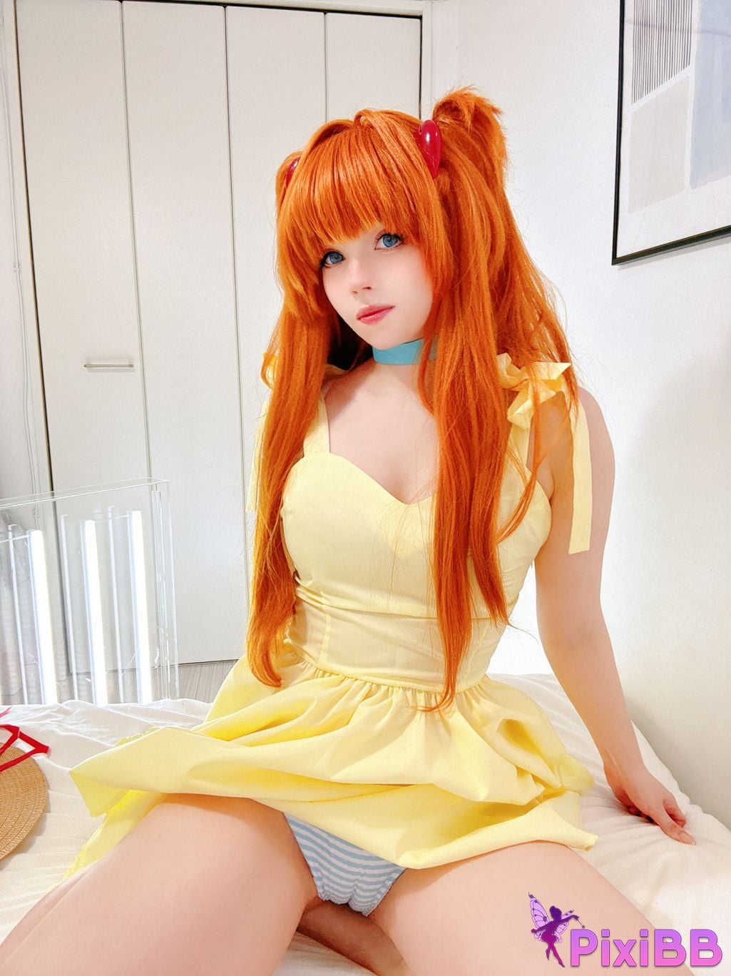Caticornplay Asuka Yellow Dress PixiBB.COM 42