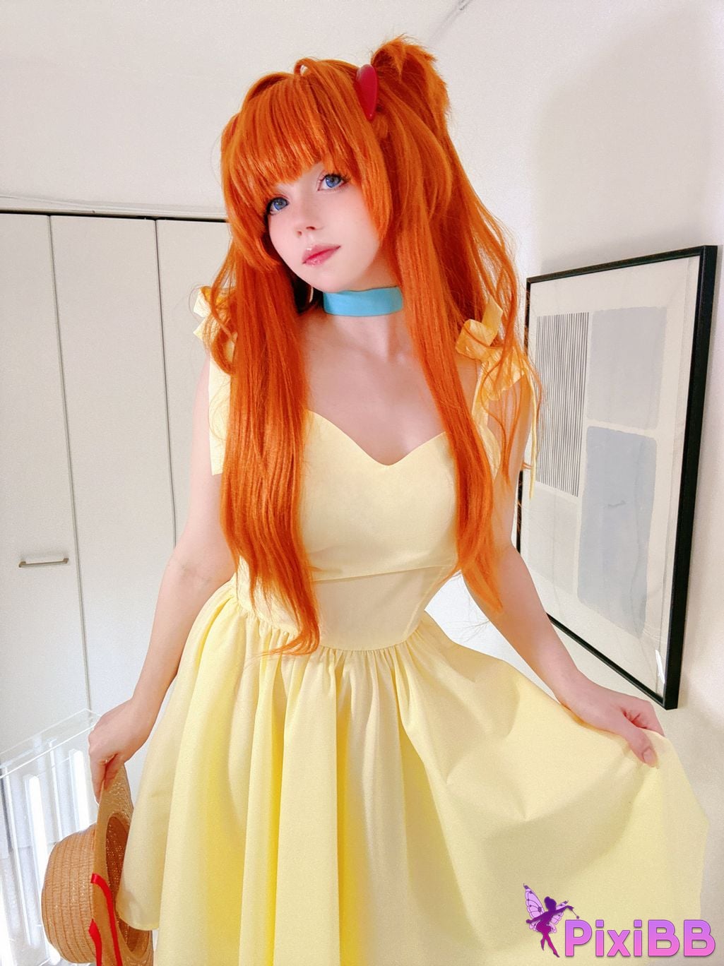 Caticornplay Asuka Yellow Dress PixiBB.COM 43