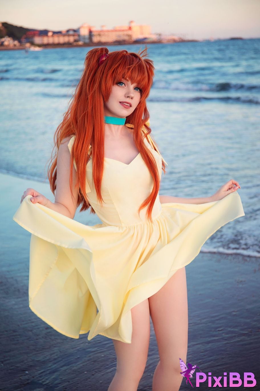 Caticornplay Asuka Yellow Dress PixiBB.COM 44