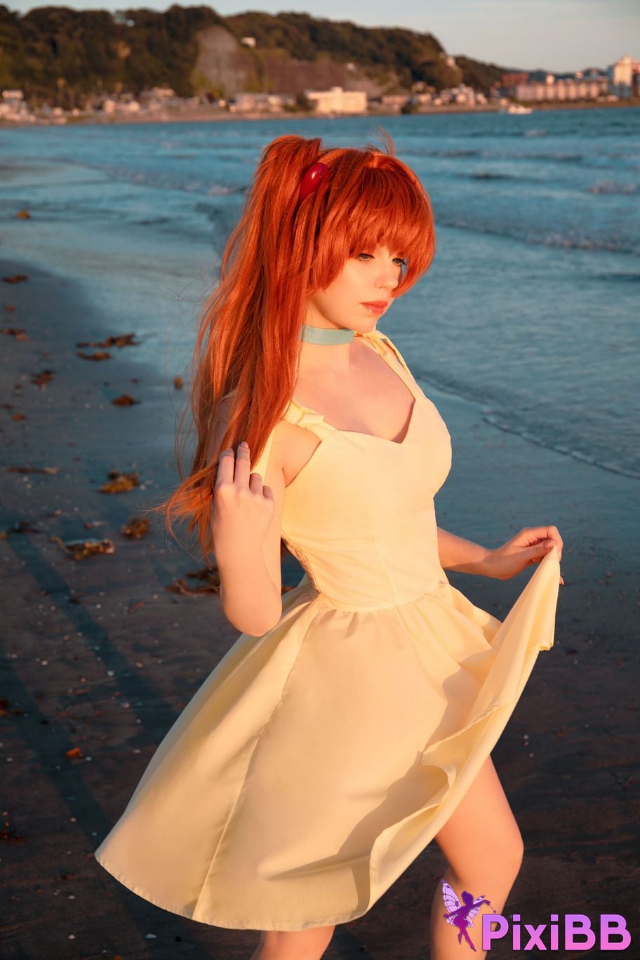 Caticornplay Asuka Yellow Dress PixiBB.COM 58