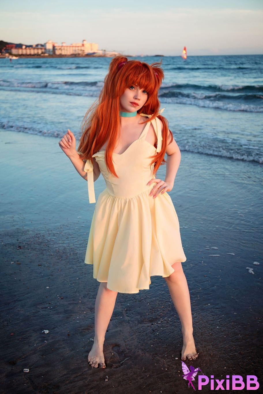 Caticornplay Asuka Yellow Dress PixiBB.COM