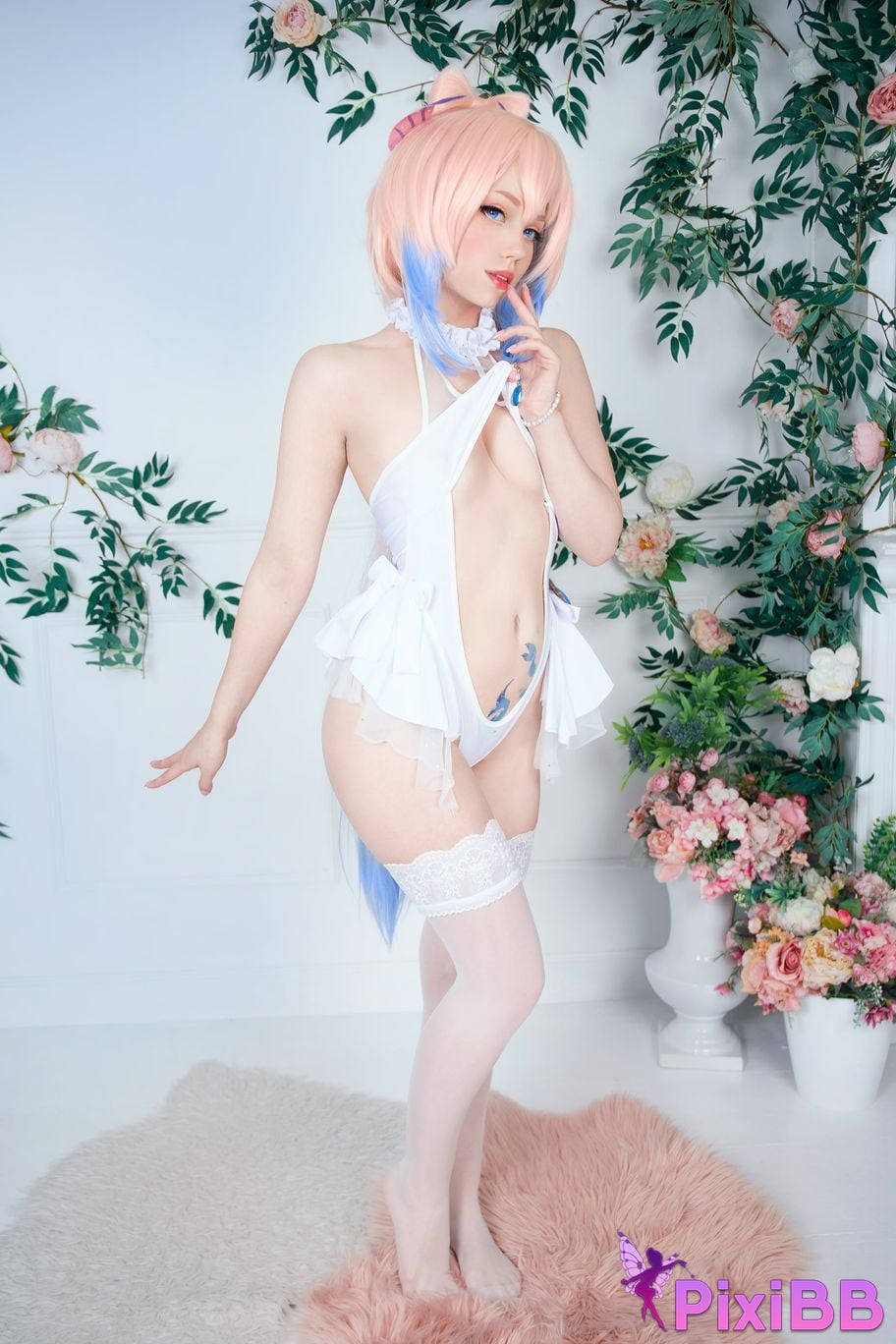 Caticornplay Sangonomiya Kokomi Swimsuit PixiBB.COM 5
