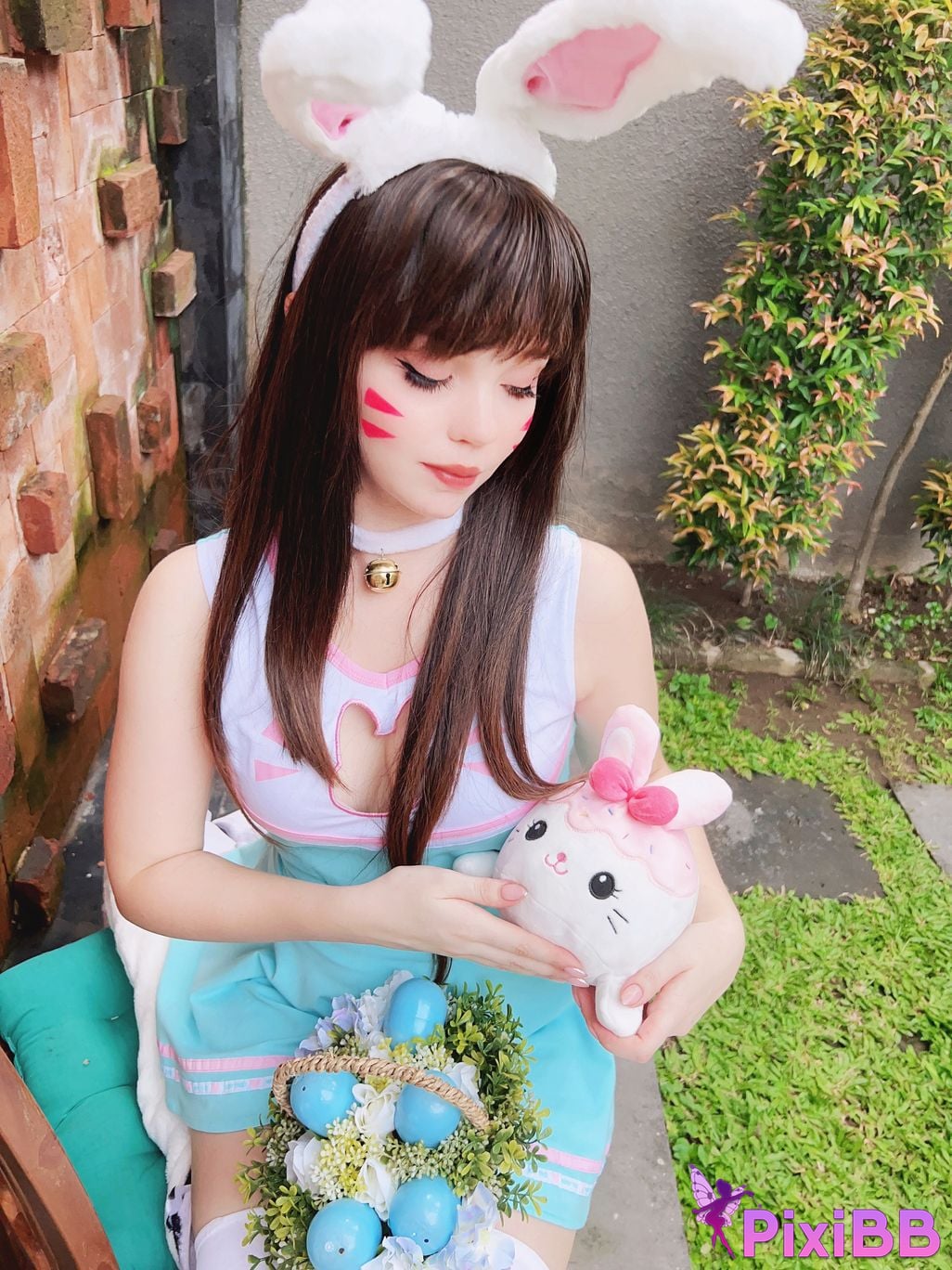 Caticornplay D.Va Easter Bunny PixiBB.COM 24