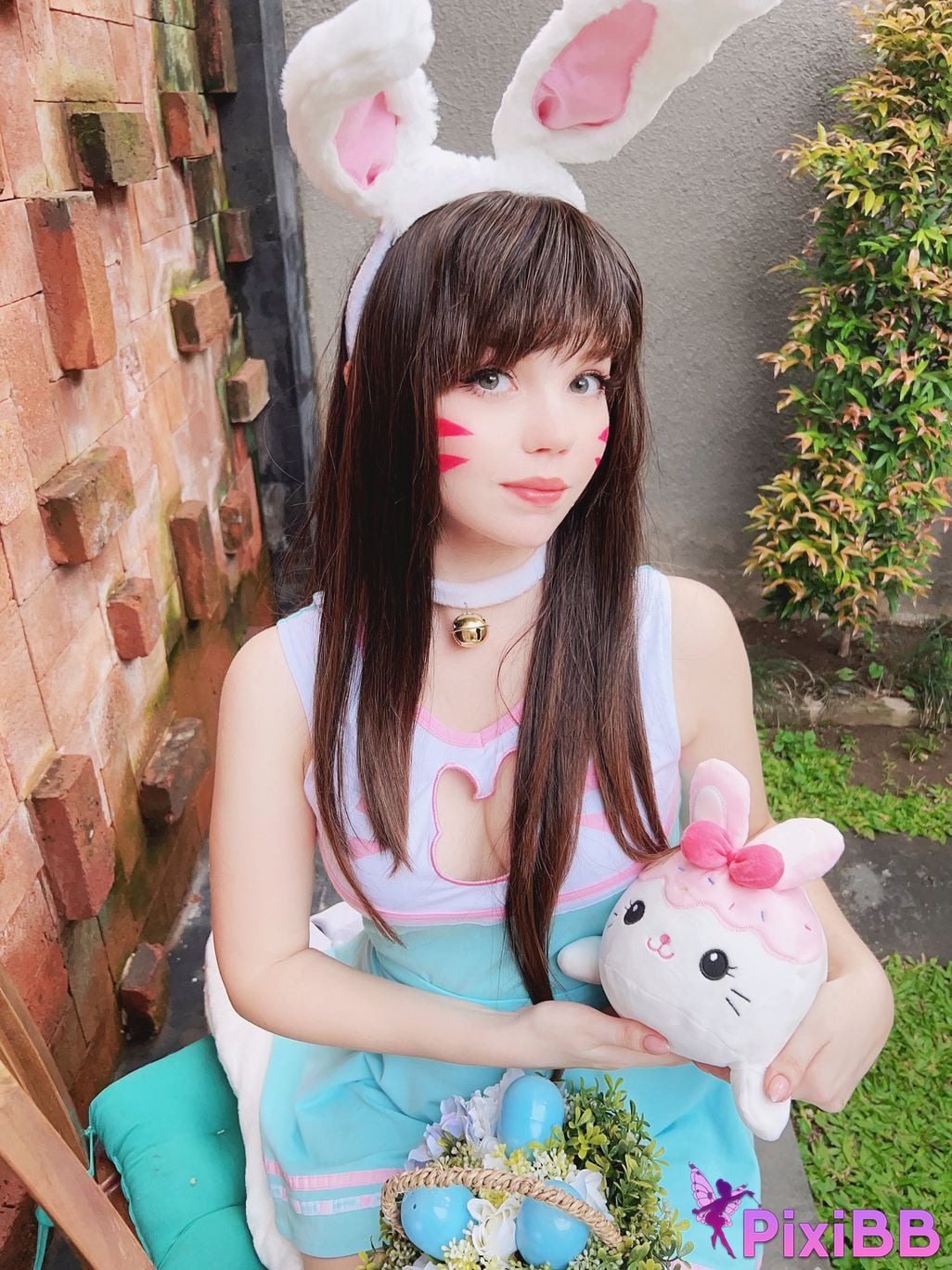 Caticornplay D.Va Easter Bunny PixiBB.COM 25