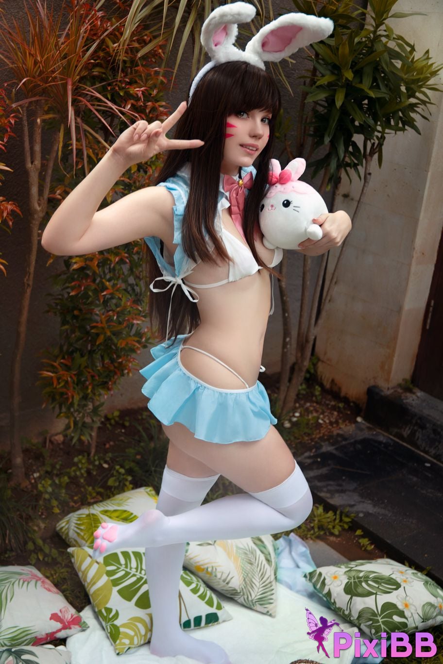 Caticornplay D.Va Easter Bunny PixiBB.COM 7