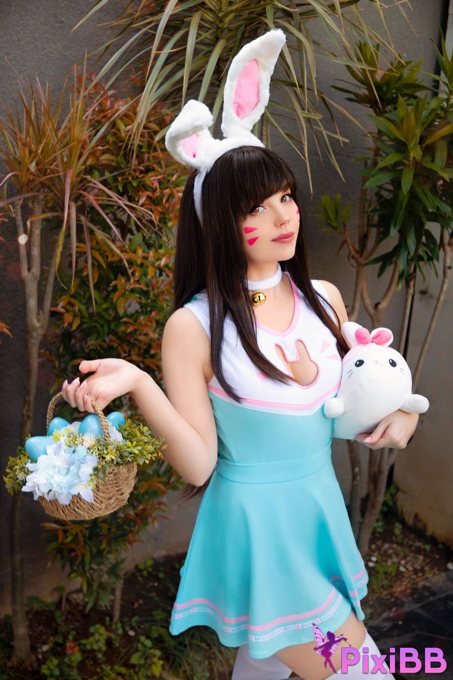 Caticornplay D.Va Easter Bunny PixiBB.COM