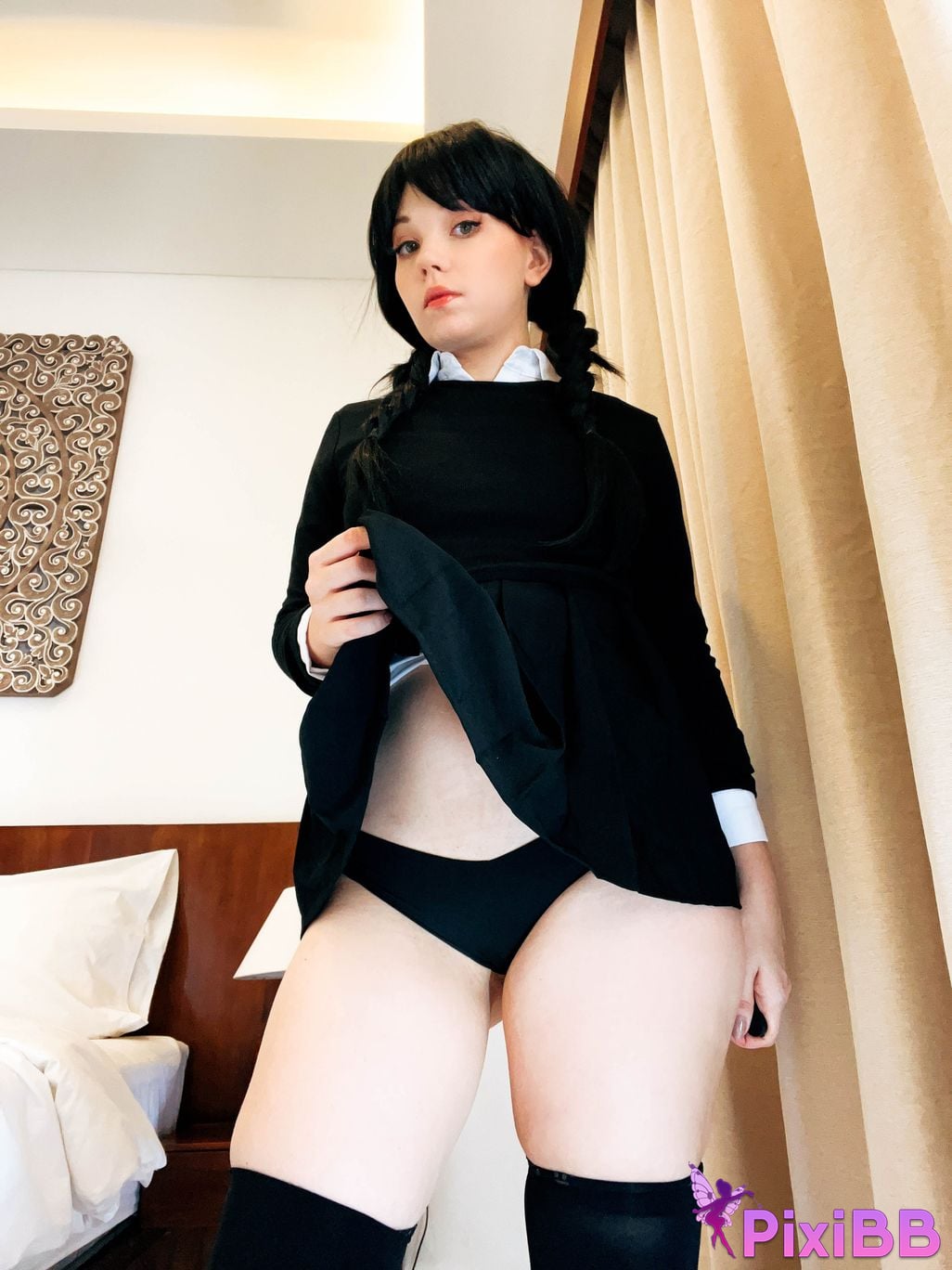 Caticornplay Wednesday Addams PixiBB.COM 21